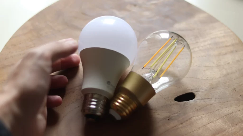 LED電球の外観の比較